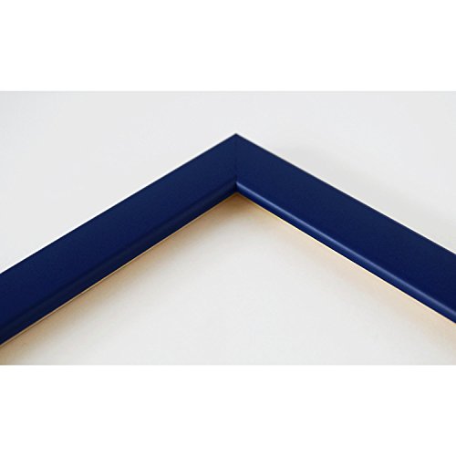 Spiegel Wandspiegel Badspiegel – Hannover 2,4 – Blau – 200 Größen zur Auswahl – handgefertigt – 40 x 50 – FM – Modern, Vintage - 4