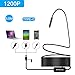 Produktbild USB Endoskop, DELICACY Premium 3 In1 USB Halbstarre Borescope Inspektionskamera 2.0 Megapixel HD 1200P für Android und Computer,Huawei- 11.5FT (3.5M)