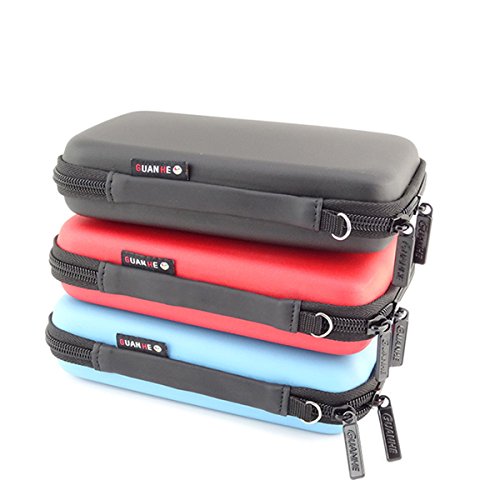 MystiTL Tragbare Festplatte Kabel und sonstiges Zubehör für Electronisches Zubehöre Organizer Case Tasche Psp Spiel Taschen Tragetasche Wasserdicht für USB Drive Shuttel - 5