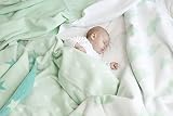Meyco 1531050 Babydecke / Kuscheldecke aus 100 prozent Baumwolle, 75 x 100 cm, Punkte rosa / weiß - 3