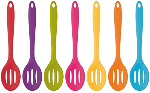 Colourworks Silikon-Schlitzlöffel, 27 cm – Gelb - 3