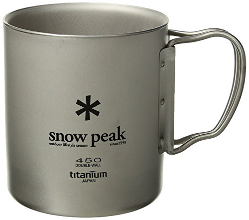 Snow Peak Double Wall Cup 450 - Copa, taza y vaso - gris 2015