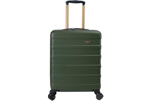 Cabin Max Anode 55x40x20 Cabin Suitcase, Built in Lock, Lightweight Carry On, 8 Wheels, Wet Pocket, Suitable for Ryanair, Easyjet, Paid Hand Luggage Carry-Ons (55 x 40 x 20 cm 40l)
