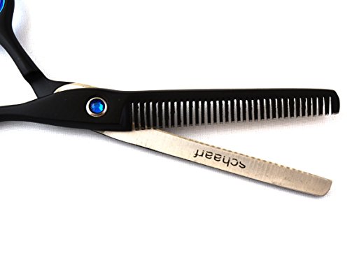 Ausverkauf – 2pcs Salon professionelle Friseur Haare schneiden dünner Schere Schere Friseur Set - 8