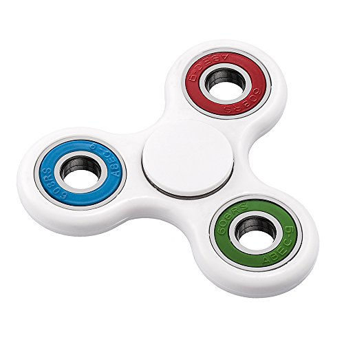 Tri Fidget Hand Spinner High Speed Hybrid Ceramic Bearing, Stress Relief Toys Perfect for ADHD Anxiety Autism, 1-3 mins Spin Time Tri Fidget Hand Spinner High Speed Hybrid Ceramic Bearing, Stress Relief Toys Perfect for ADHD Anxiety Autism, 1-3 mins Spin Time