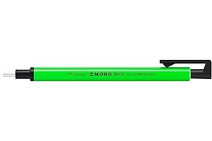 Tombow EH-KUR63 - Eraser di precisione, colore: Verde neon