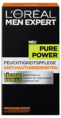 L’Oréal Men Expert Pure Power Feuchtigkeitscreme zur täglichen Gesichtspflege, 1er Pack (1 x 50 ml) - 2