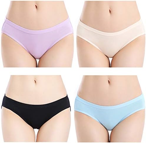 Women's Multi-Pack Comfort Cotton Stretch Bikini Panty