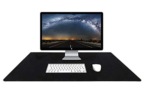 Jelly Comb Alfombrilla de ratón Juegos (855 * 580mm) con Bordes cosidos, Negro