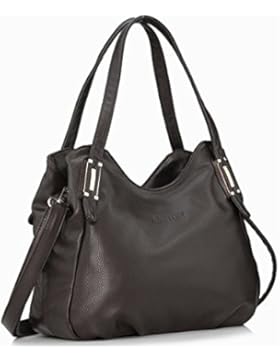 Keshi Leder neuer Stil Damen Handtaschen, Hobo-Bags, Schultertaschen, Beutel, Beuteltaschen, Trend-Bags, Velours...