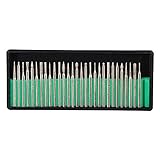 TianranRT 30 Stück Diamant Schleifen Rodsr Diamant Nadel Schleifen Legierung Kopf Schleifen