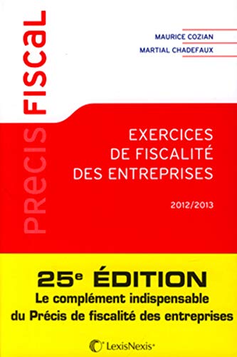 Télécharger Exercice de fiscalité des entreprises 2012/2013 PDF