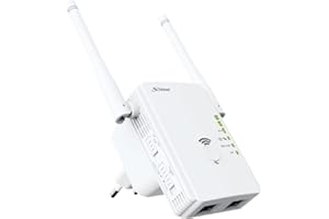STRONG WLAN Repeater 300 V2, tryby pracy: uniwersalny repeater/punkt dostępowy/router, 300 Mbit/s przy 2,4 GHz, 2 porty LAN, wzmacniacz WLAN - biały, REPEATER300V2