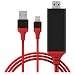 Produktbild Hoidokly Lightning auf HDMI Kabel Kompatibel mit iPhone X/ 8/8 Plus/ 7/7 Plus/ 6s/ 6s Plus/ 6/6 Plus/ 5s/ 5c/ 5/ se, iPad Air/Pro/ mi