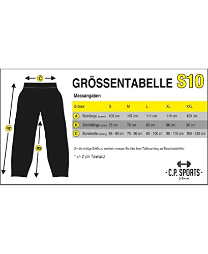 C.P.Sports Fitnessbekleidung, Bodybuilding Kleidung, Traininghose Body Pant Bodybuilding Fitnesshose Jogginghose, Fitness Shirt, Bodybuilding Shirt, Trainings Shirt in 11 versch. Farben S, M, L, XL, XXL - 3