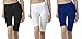 FASHION LINE BLACK WHITE NAVY WOMEN SHORTS/TIGHTS(PACK OF 3) RS.374.00