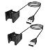 Produktbild Fitbit Charge 2 Ladekabel, BeneStellar 1m Ersatz USB Ladegerät Ladestation, Laden Kabel Charger, Charging Dock Adapter für Fitbit Charge 2  (Schwarz 2 Pack)