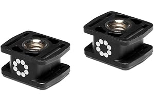 JOBY Adaptateur 2-Pack JOBY Beamo Cold Shoe pour Beamo et Beamo Mini 1/4''-20 Conception Double Cold Shoe Connexion au DSLR CSC Mirrorless, Pince du Telephone JB01620-BWW