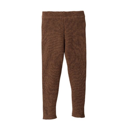 Disana Knitted Baby Leggings/Trousers in Organic Merino Wool-Hazelnut-98/104 2-4 y