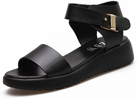 XZGC Pillow Sandals Papier Maternity Comfort Sandals, 6 UK, Black