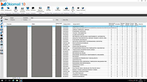 Okiomail 10 - E-Mail Marketing desde tu propio ordenador o servidor  Licencia un a  o