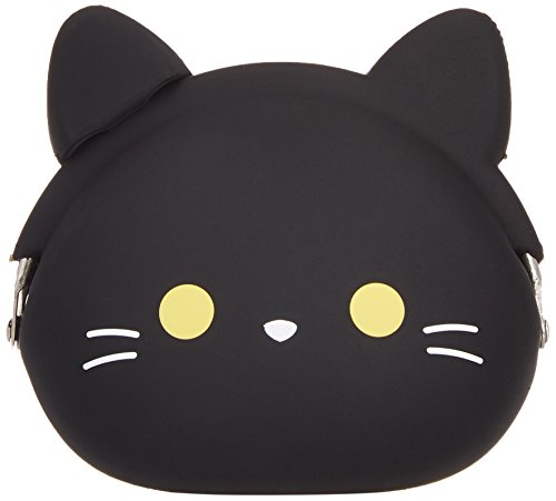 mimi POCHI Friends pouch Silicone Case Pouch Bag (Black) (japan import)