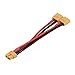 Price comparison product image SUOSI Xt60 Parallel Battery Connector Cable Dual Extension Y Splitter Silicone Wire with Original Connector