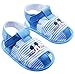 Baby Bucket Pre-Walker Sandal Shoes Light Weight Soft Sole Booties Sandal (Blue, 5-10 Months) RS.395.00