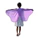 Produktbild VEMOW Heißer Verkauf Kind Kinder Chmetterling Kostüm Jungen Mädchen Böhmischen Schmetterlingsschal Pashmina Cosplay Party Kostüm Zubehör(Violett, 118 * 48CM)