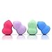 Dolovemk Makeup Sponges Blenders Soft Beauty Blending Egg | 3PCS/PACK MINI SIZE: 4.5x3 cm. LATEX-FREE Bigger when Wet. (RANDOM COLORS of 3)