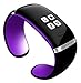Produktbild Herzfrequenz Monitor, detome L12S Intelligente Motion Armband enthalten Call Display Zeit Vibration Massage Handgelenk, violett