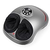 INTEY Shiatsu Foot Massager Heated Feet massager with Timing /Deflate Function for Plantar Fasciitis, Pain Relieved at Home Office