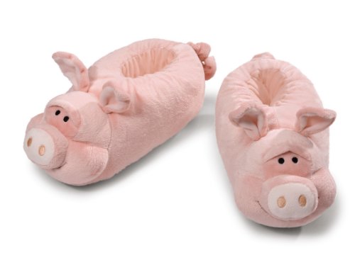 Preisvergleich Produktbild Hausschuhe Schwein figürlich Einheitsgröße