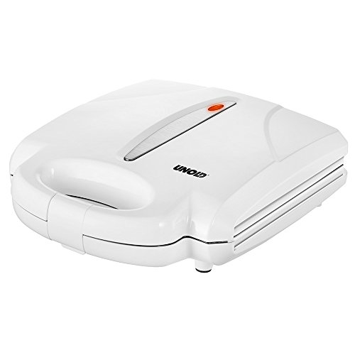 Unold 48360 Waffelautomat Zaubernuss, Oreschk, Wärmeisolierter Cool-Touch-Griff, 1400 W, weiß - 4