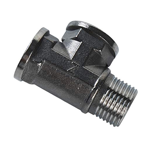 Preisvergleich Produktbild LLZIYAN Edelstahlguss-Rohrfitting DREI Köpfe Äußere Schnittstelle Eckventilfitting, 3#