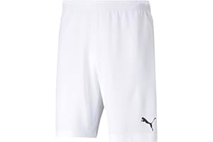 PUMA Herren Teamrise Shorts, Puma White-puma Black, S EU