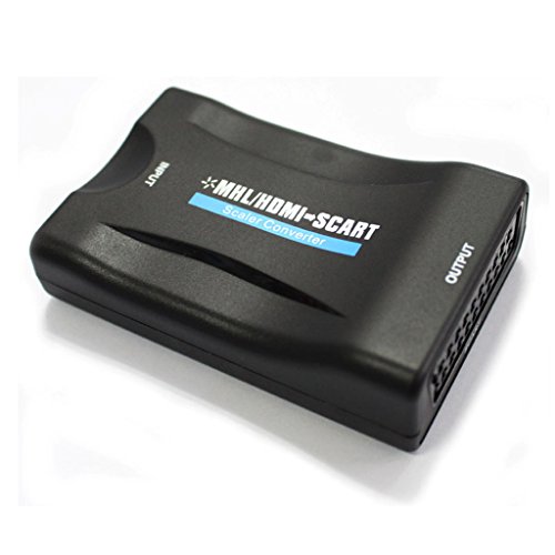 MagiDeal 1080p MHL HDMI To Scart Audio Video Converter Adapter für HD TV + USB Kabel - 2