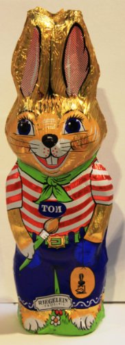 Preisvergleich Produktbild Riegelein - Osterhase Fritz oder Tom Schokolade - 250g