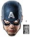 Produktbild Captain America (Chris Evans) Marvel Avengers Age of Ultron Single Karte Partei Gesichtsmasken (Maske) Enthält 6X4 (15X10Cm) starfoto