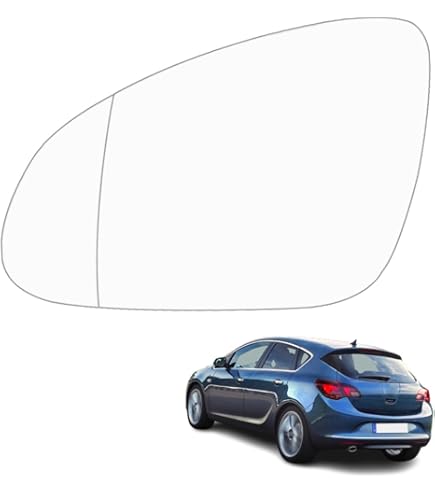 Piastra Vetro Specchio Retrovisore Sinistro Per Alfa Romeo Giulietta - Vetro Azzurro Asferico - Foto 7