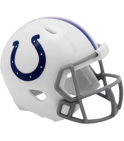 Casque De Football Mini Riddell Speed - Detroit Lions 2024 - 5 Cm - Produit Officiel NFL - 13