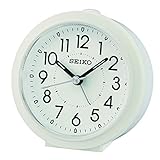Seiko Wecker, Kunststoff, weiß 9 x 8.9 x 5