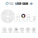 Produktbild WLAN Streifen Licht Kit Funktioniert mit Amazon Alexa und Google Home, 6.6ft 120 LEDs RGB Flexible Streifen Beleuchtung Kit, Android IOS App Fernbedienung, Touch Panel Steuerung, Stunden Stimme / Musiksteuerung, Dimmbar (EU Stecker)