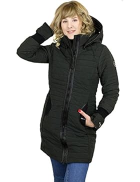 Khujo Damen Kapuzenmantel