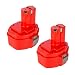 Produktbild 2x Masione Makita-12V-Akku 3000mAh Für Makita-1220,1222,1233 1234 1235 6271 6271D 6316D 6317D 6319D ACCU 12V / Makita ML UC VR Serien