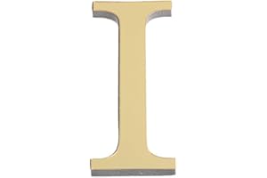 COLORFUL HOME DECO ABC Wandaufkleber 26 Gold Alphabet Wandtattoo 3D Spiegel Wandsticker, Kreativ Spiegel Buchstaben Aufkleber, DIY selbstklebende Schlafzimmer Wohnzimmer Kinderzimmer Colorful (I)