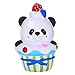 Price comparison product image FALAIDUO Squishies Cupcake Panda Toy Christmas Toy Decompression Toy Slow Rebound PU Toy