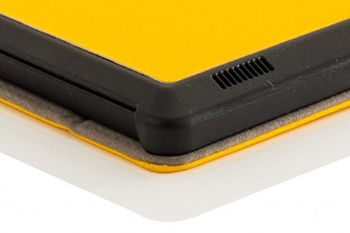 Forefront Cases® Neue Leder Hülle / Tasche / Case / Cover für Amazon Fire HD 6 Tablet (Oktober 2014) – Rundum-Geräteschutz und intelligente Auto-Sleep-Wake-Funktion mit 3-JAHRES-GARANTIE VON Forefront CASES – inkl. Eingabestift und Displayschutz - 5