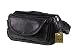 Produktbild NEW Schwarz SOFT Leder LARGE SIZE Bauchbeutel MONEY Geldbeutel Wallet Portemonnaie DESIGNED BY LORENZ 1964