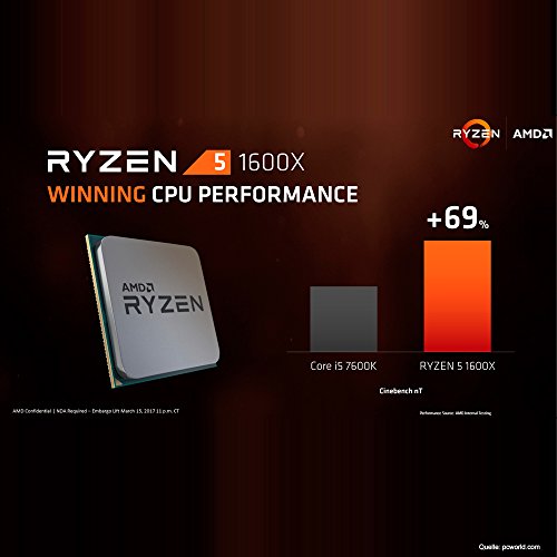 Megaport Gaming PC AMD Ryzen 5 1600X 6x 4.00 GHz Turbo • Nvidia GeForce GTX 1060 6GB • 250GB SSD Samsung • 1000GB Festplatte • 16GB DDR4 RAM • Windows 10 • WLAN gamer pc computer gaming computer - 6